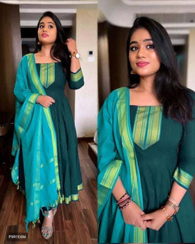 PRESENTING NEW ANARKALI WITH DUPATTA SET PRESENTING NEW ANARKALI WITH DUPATTA SET