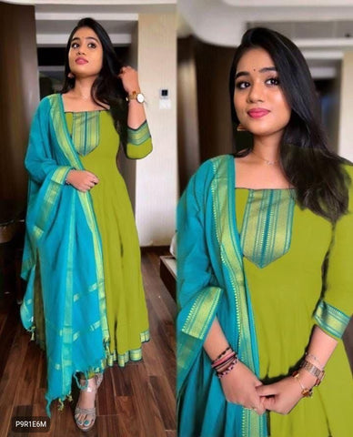 PRESENTING NEW ANARKALI WITH DUPATTA SET PRESENTING NEW ANARKALI WITH DUPATTA SET