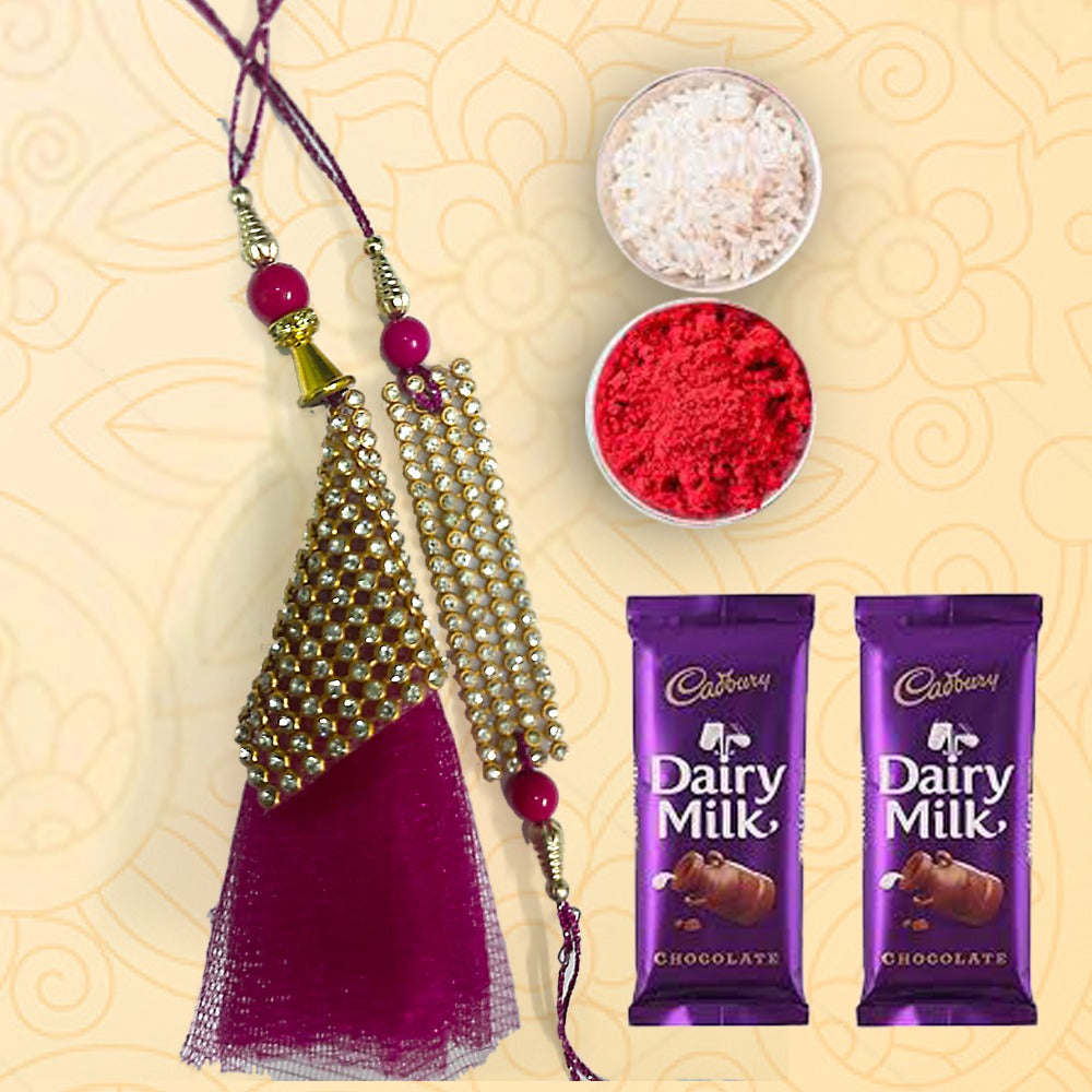 Bhaiya-Babi-Stone-Rakhi Bhaiya-Babi-Stone-Rakhi