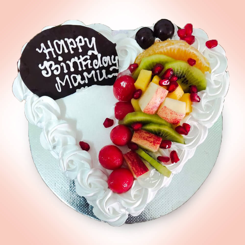 Fruit-Heart-cake Fruit-Heart-cake