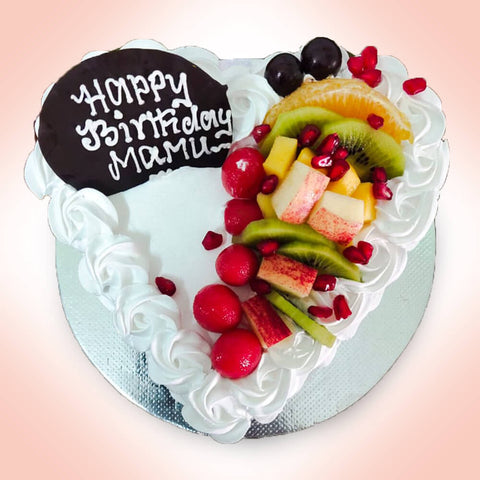 Fruit-Heart-cake Fruit-Heart-cake