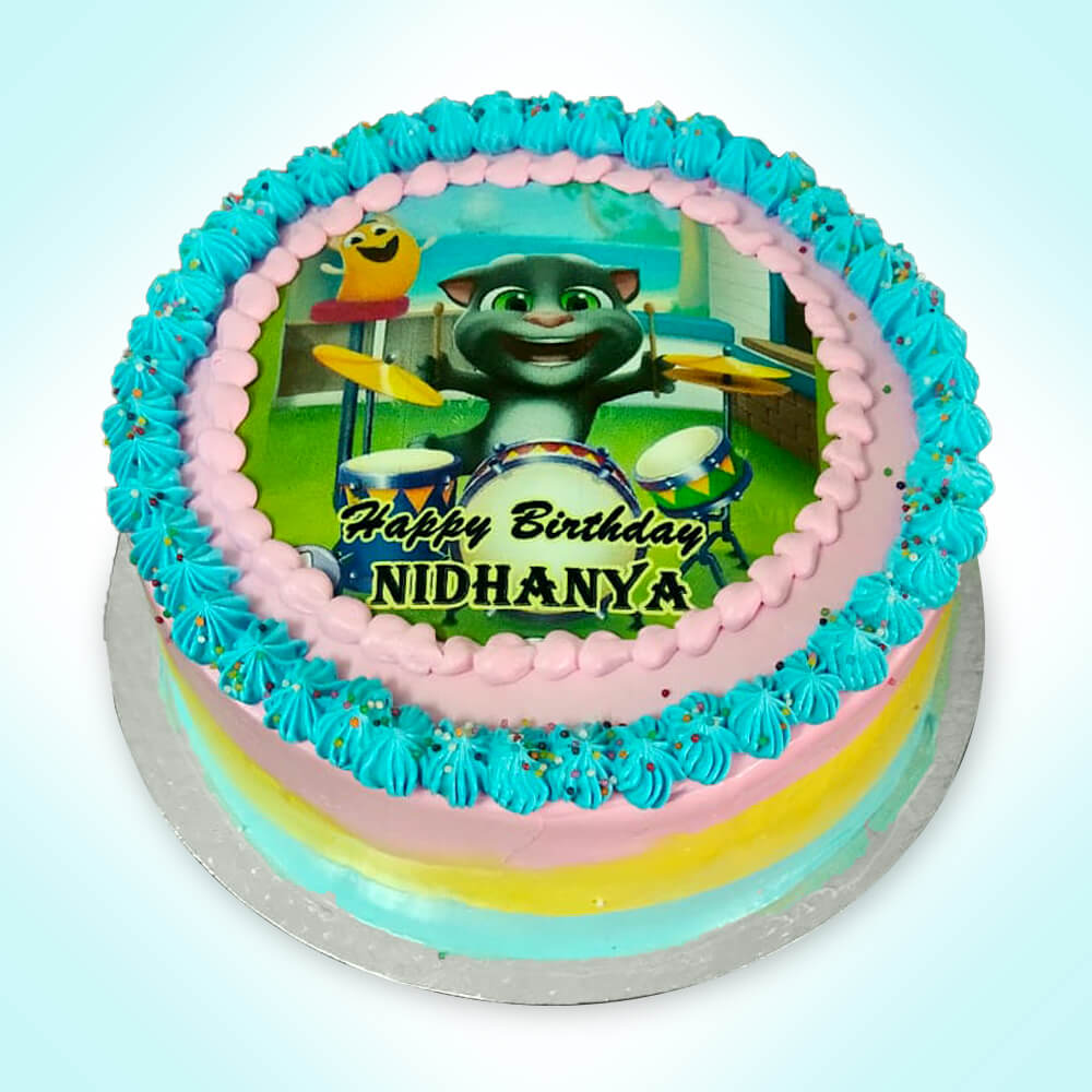 Kids Photo Cake Kids Photo Cake