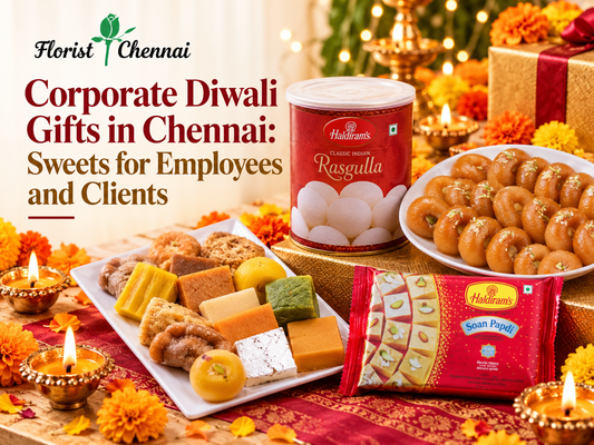 Florist Chennai - Corporate Diwali Gifts in Chennai: Sweets for Employees and Clients