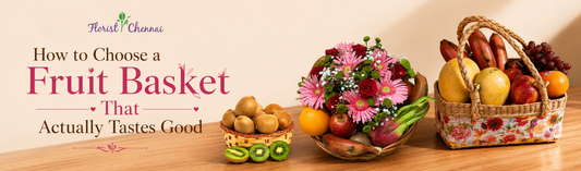 Florist Chennai - How to Choose a Fruit Basket That Actually Tastes Good