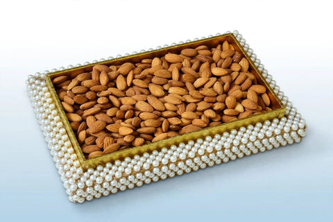 BADAM RECTANGULAR TRAY – 500GMS