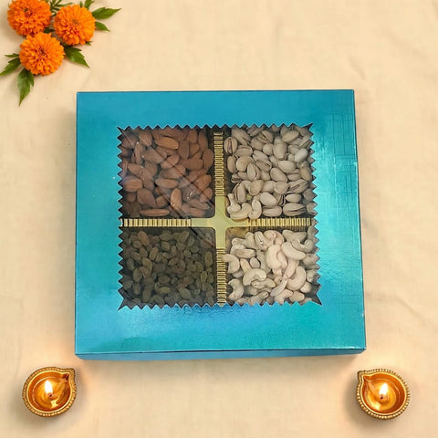 Nourishing Delights: Mixed Dry Fruits Tray Packed with Goodness