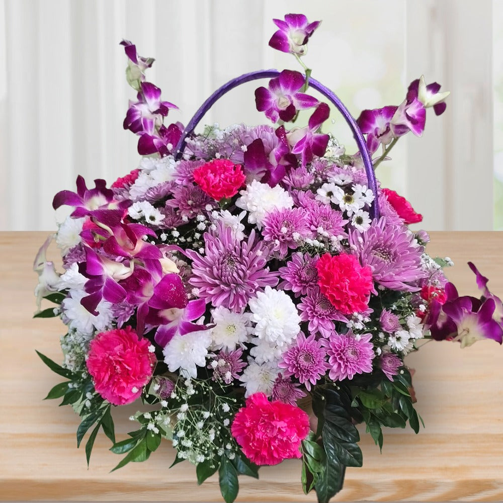 25 MIXED FLOWER BOUQUET
