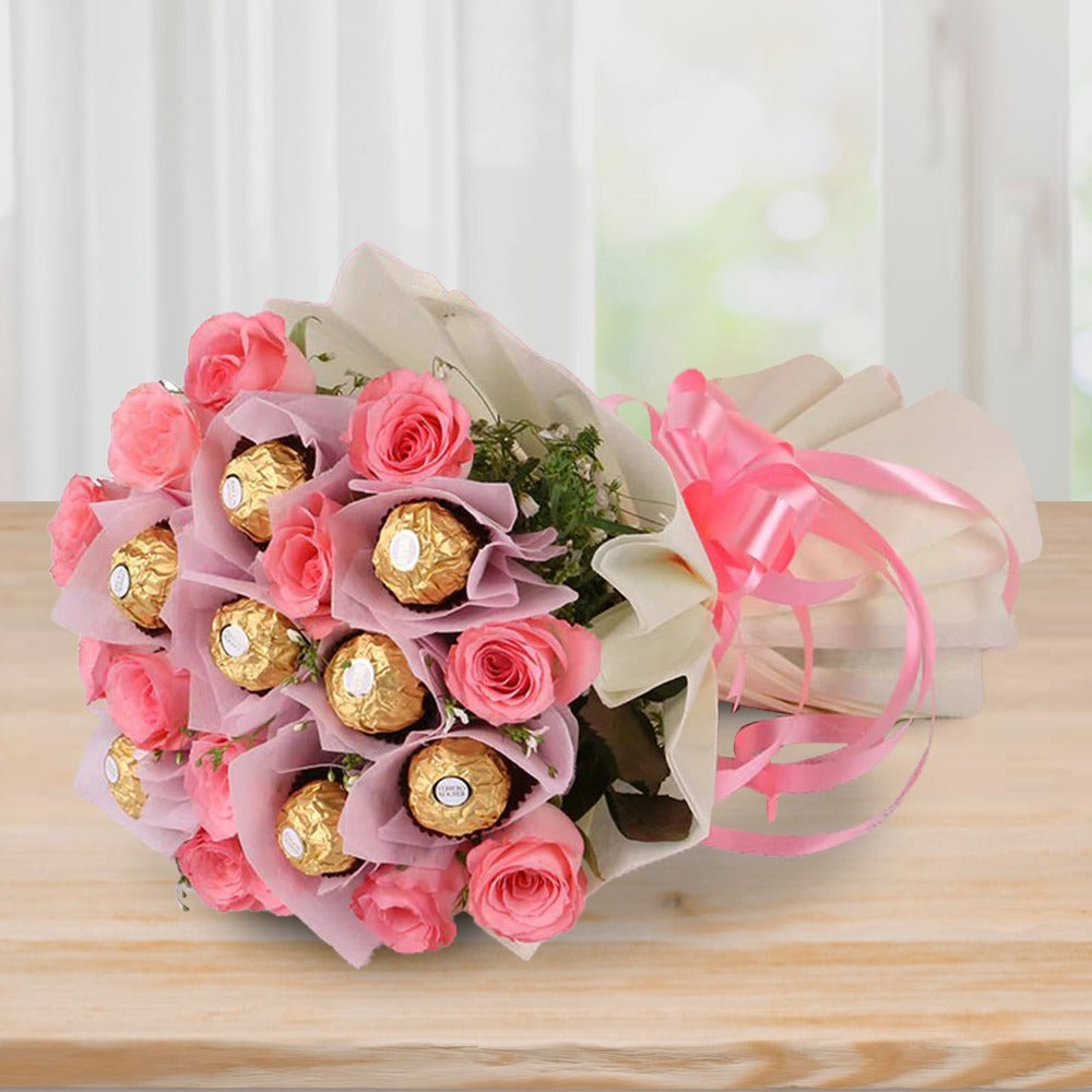 Pinky ferrero treat