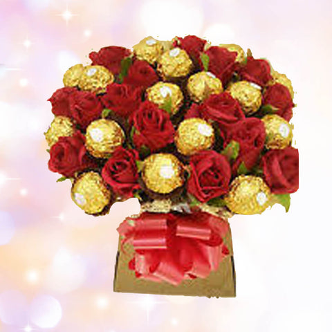 16pcs-Roses-and-Ferrero
