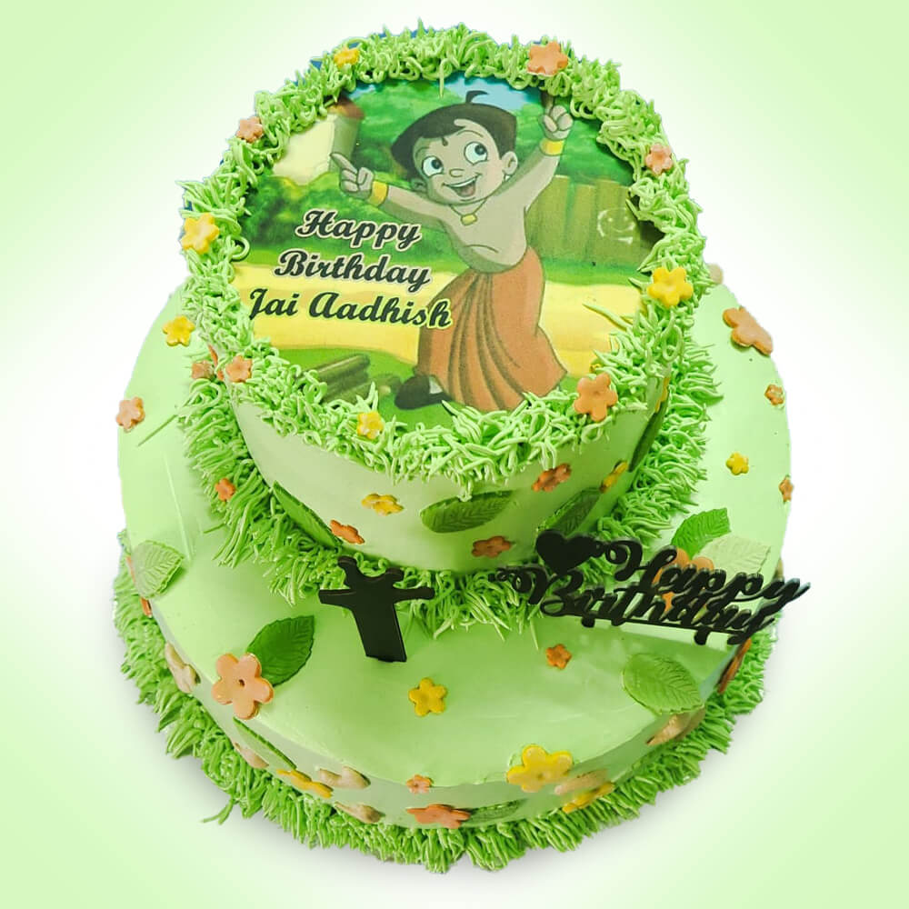 Raju Cake | Chota Bheem Cake | Cartoon Cake Online- Levanilla ::