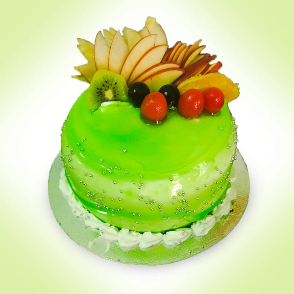 This is for butter lovers.: Dad's Kiwi Birthday Cake