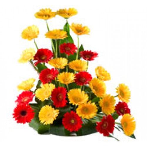 gerberas-flower-basket