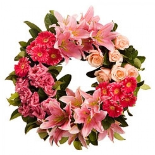 lillies-and-roses-wreath